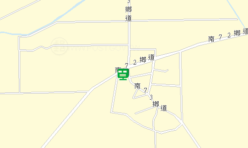 新營郵局郵務股地圖