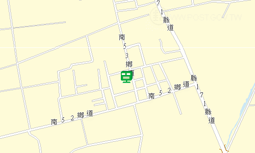 學甲郵局地圖