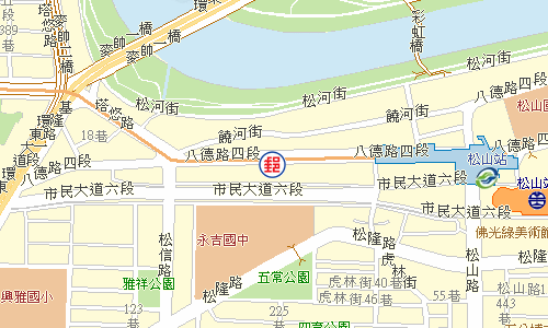 臺北松山郵局電子地圖