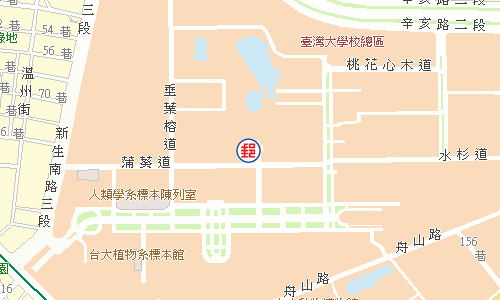 臺大郵局電子地圖