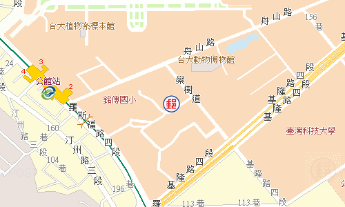 臺大郵局電子地圖