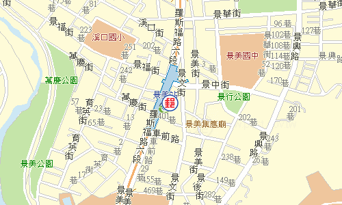 文山景美郵局電子地圖