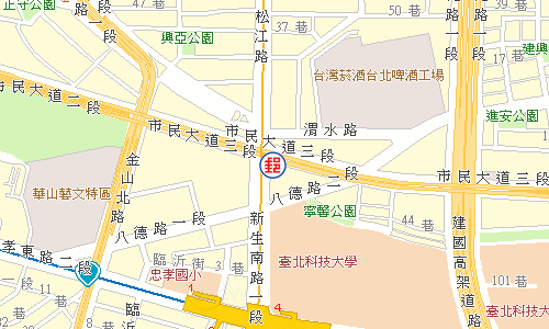 Taipei Guanghua Post Office emap