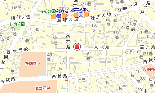 臺北莒光郵局電子地圖