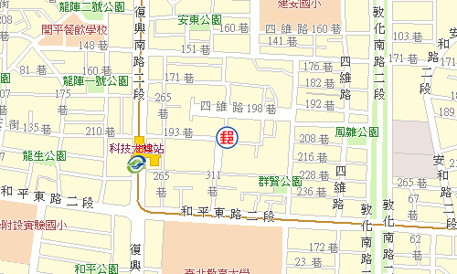 臺北成功郵局電子地圖