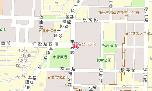 臺北市府郵局電子地圖