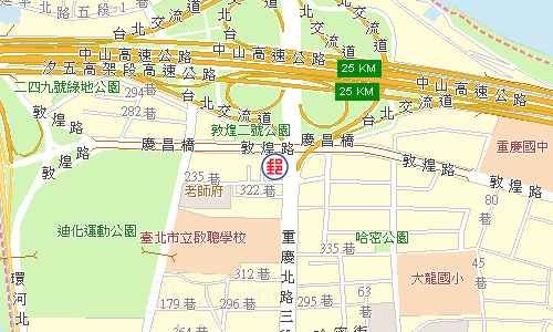 Taipei Dalongtong Post Office emap