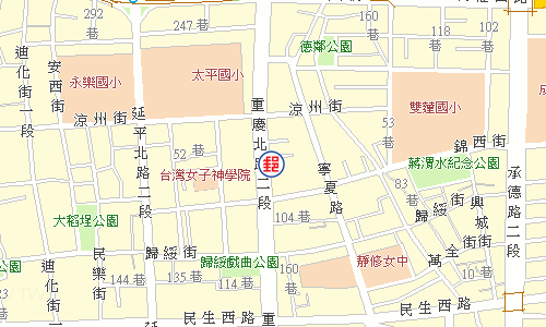 Taipei Bao-an Post Office emap