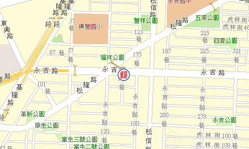 Taipei Yongji Post Office emap