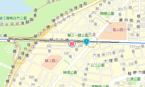 臺北華江橋郵局電子地圖