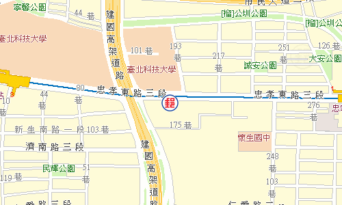 臺北正義郵局電子地圖
