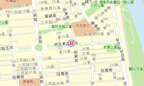 Taipei Minsheng Post Office emap