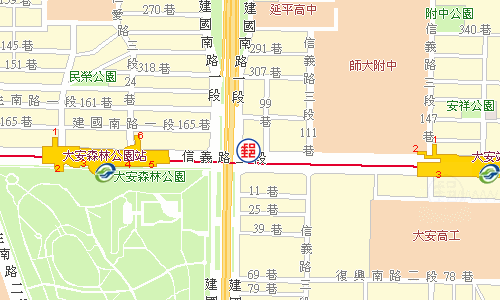 Taipei Da-an Post Office emap