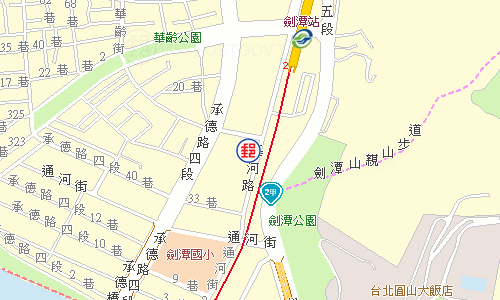 Shilin Jiantan Post Office emap