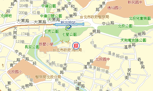 Beitou Post Office emap