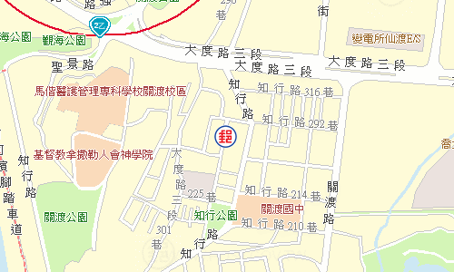 Beitou Guandu Post Office emap