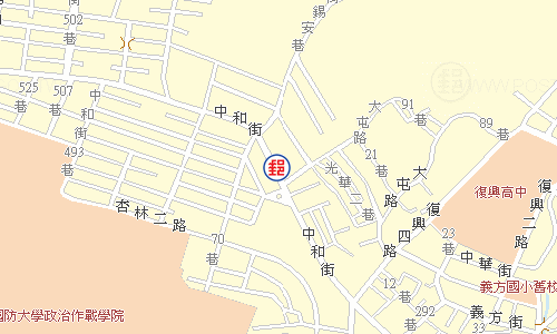 北投山腳郵局電子地圖