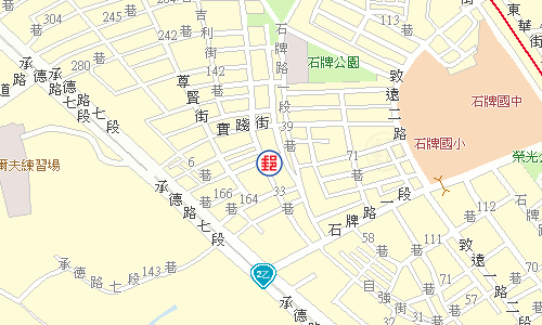 Beitou Shijian Post Office emap