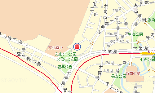 Beitou Wenhua Post Office emap