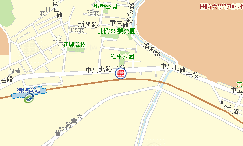 北投豐年郵局電子地圖