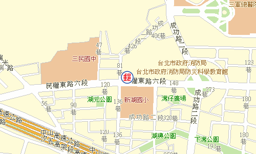 Neihu Post Office emap