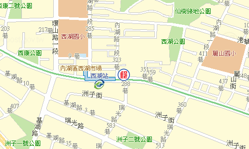 Neihu Xihu Post Office emap