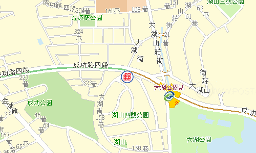 Neihu Dahu Post Office emap