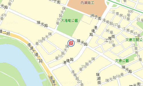 Neihu Jiangnan Post Office emap