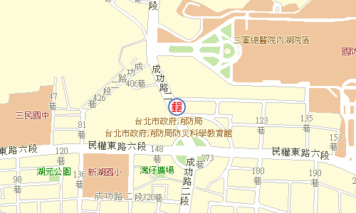 內湖三總郵局電子地圖