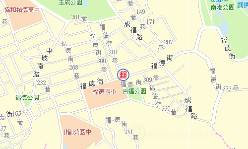 Nangang Fude Post Office emap