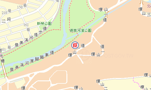 政大郵局電子地圖