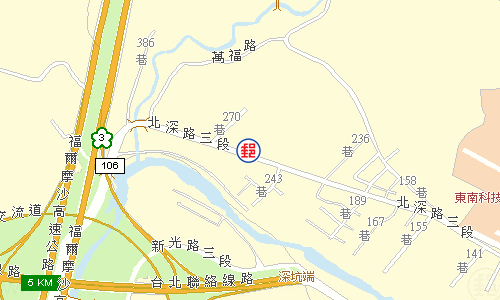 Shenkeng Caodiwei Post Office emap