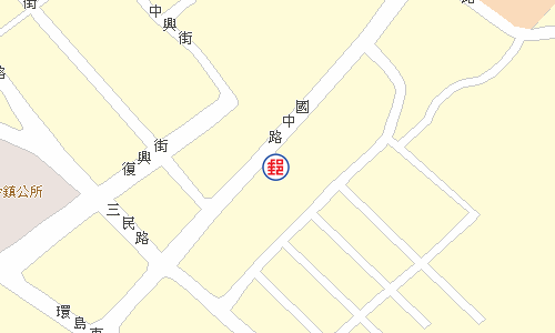金門沙美郵局電子地圖