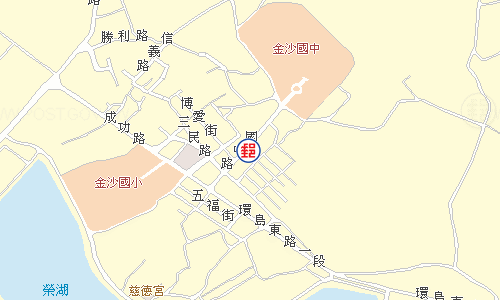 Kinmen Shamei Post Office emap