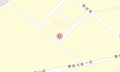 金門金寧郵局電子地圖