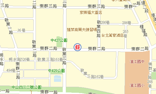 臺北樂群二路郵局電子地圖