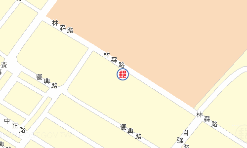 金門山外郵局電子地圖