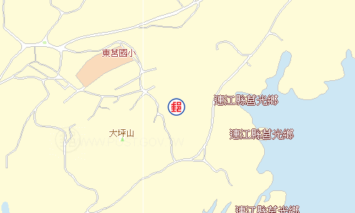 馬祖東莒郵局電子地圖