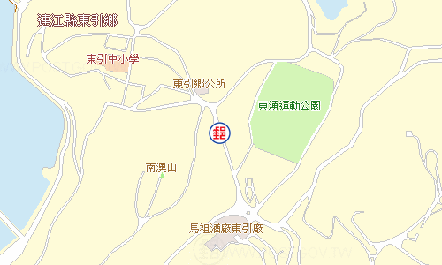 馬祖東引郵局電子地圖