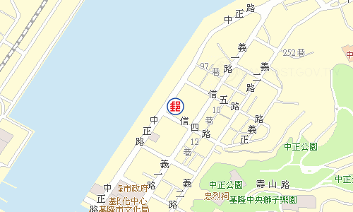 基隆港東郵局電子地圖