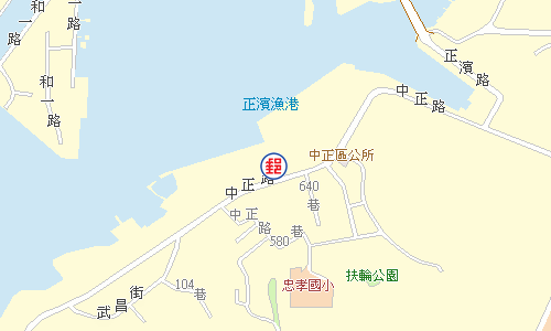 Keelung Zhongzheng Post Office emap