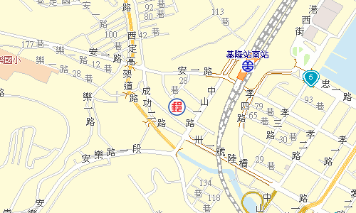 Keelung Xinmin Post Office emap