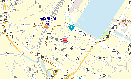基隆孝三路郵局電子地圖