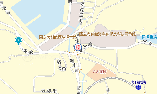 基隆八斗子郵局電子地圖