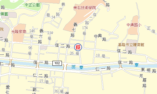 Keelung Xinyi Post Office emap