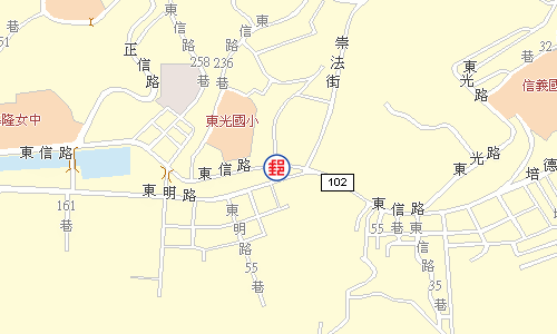 Keelung Dongxin Road Post Office emap