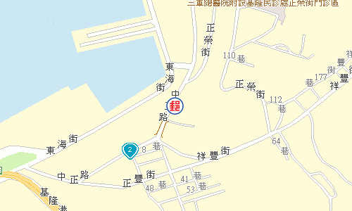 基隆安瀾橋郵局電子地圖