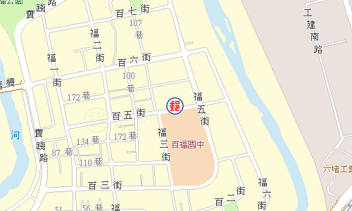 基隆百福郵局電子地圖