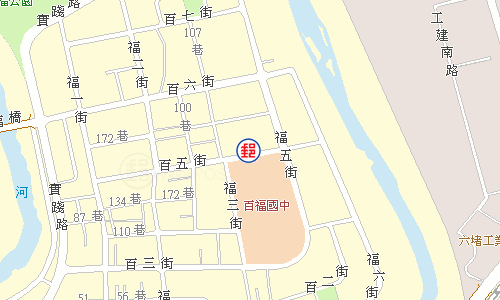 Keelung Baifu Post Office emap