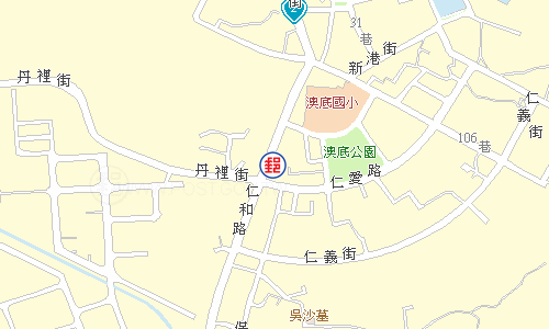 貢寮澳底郵局電子地圖